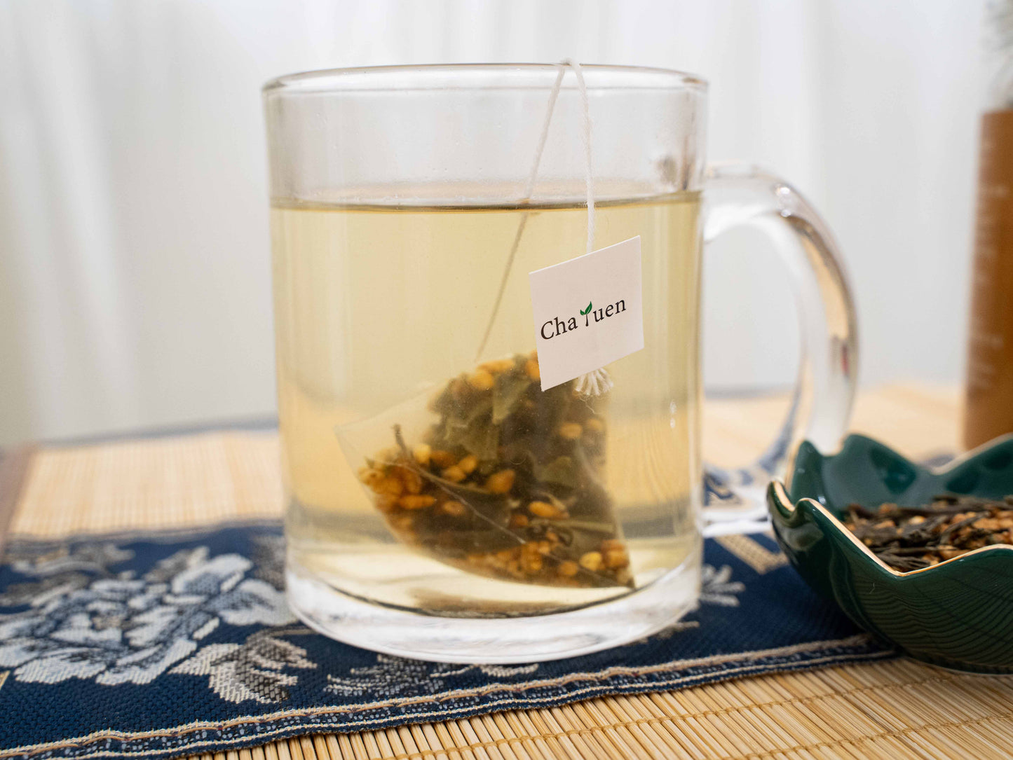 Cha Yuen – 12pcs Brown Rice Green Tea Relaxation and Digestive Support Tea