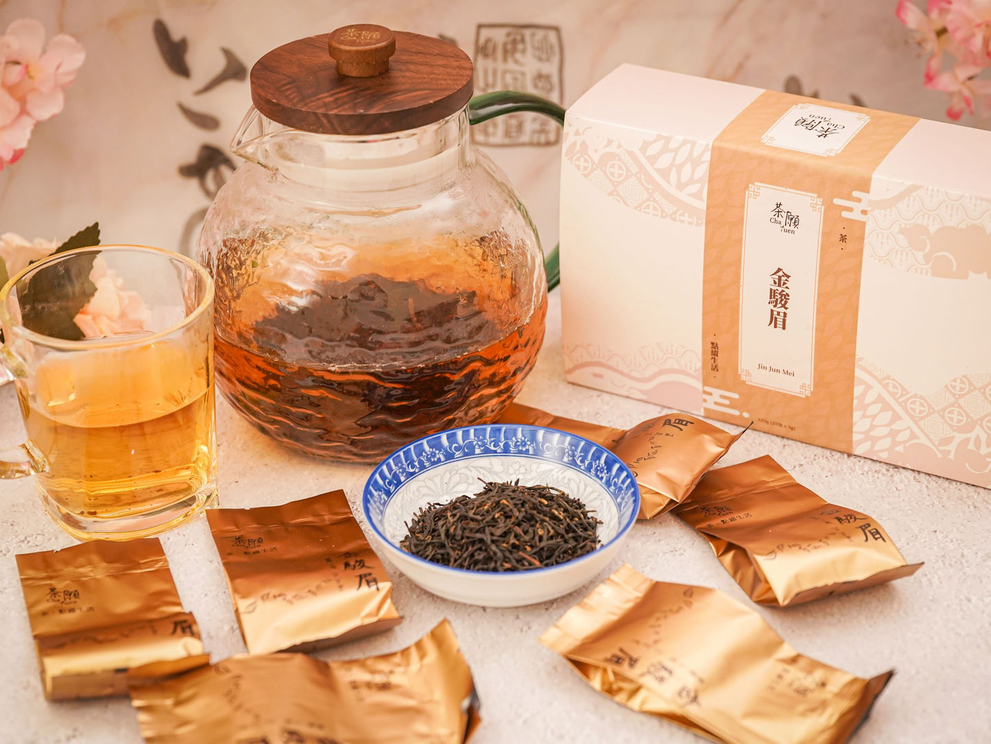 Cha Yuen – 25pcs Jin Jun Mei Chinese Traditional Black Tea