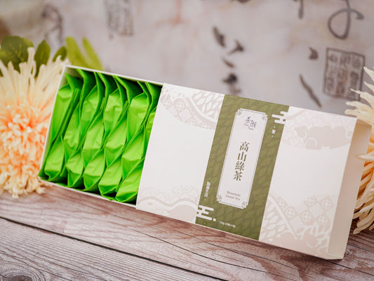 Cha Yuen – 25pcs Mountain Green Tea Chinese Traditional Green Tea