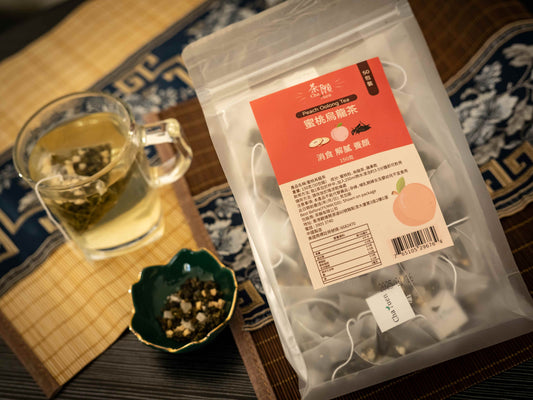 Cha Yuen – 50pcs Peach Oolong Tea Invigorating herbal tea revitalizing and alleviating fatigue