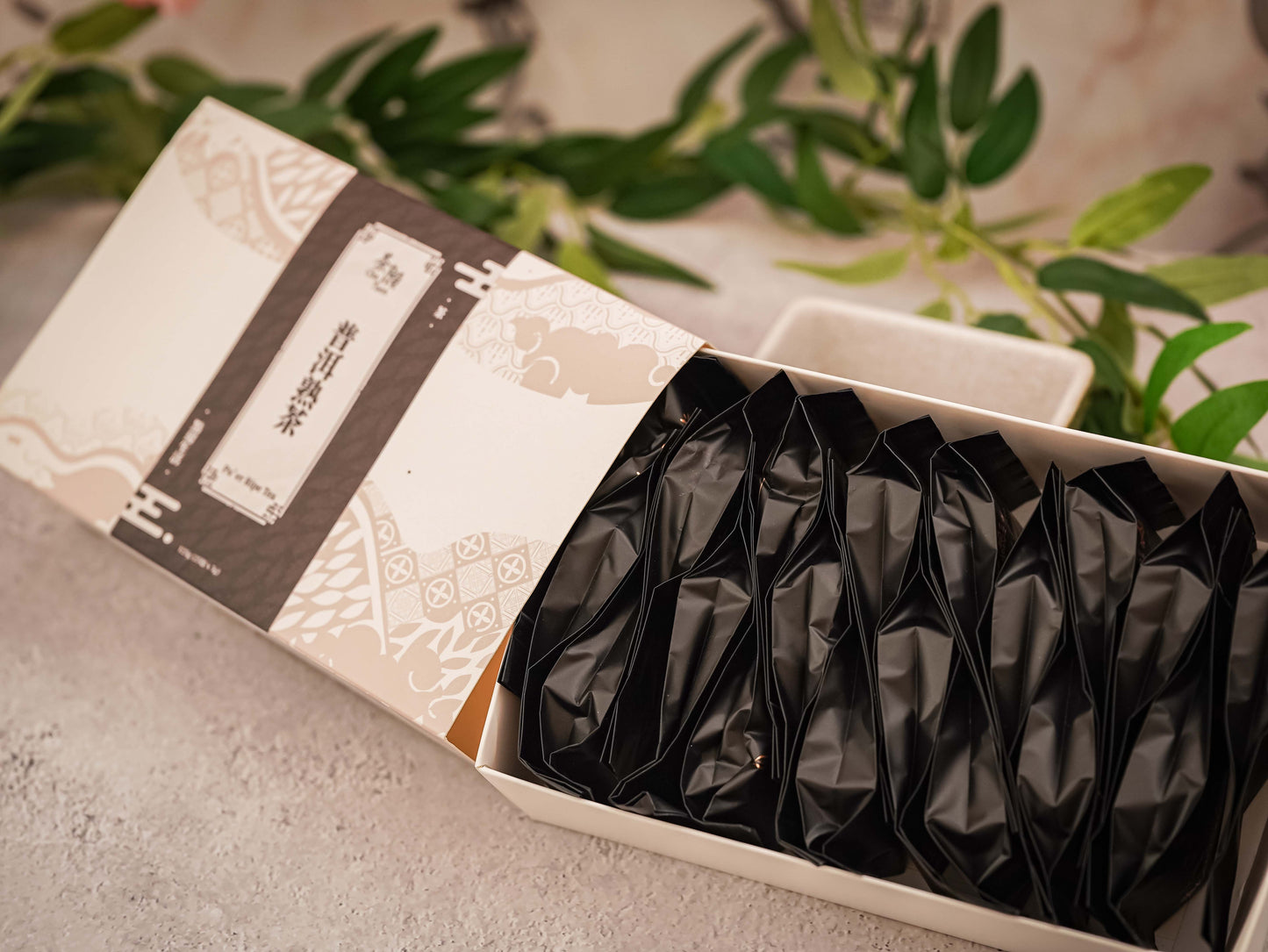Cha Yuen – 25pcs Pu’er Ripe Tea Chinese Traditional Pu’er Tea