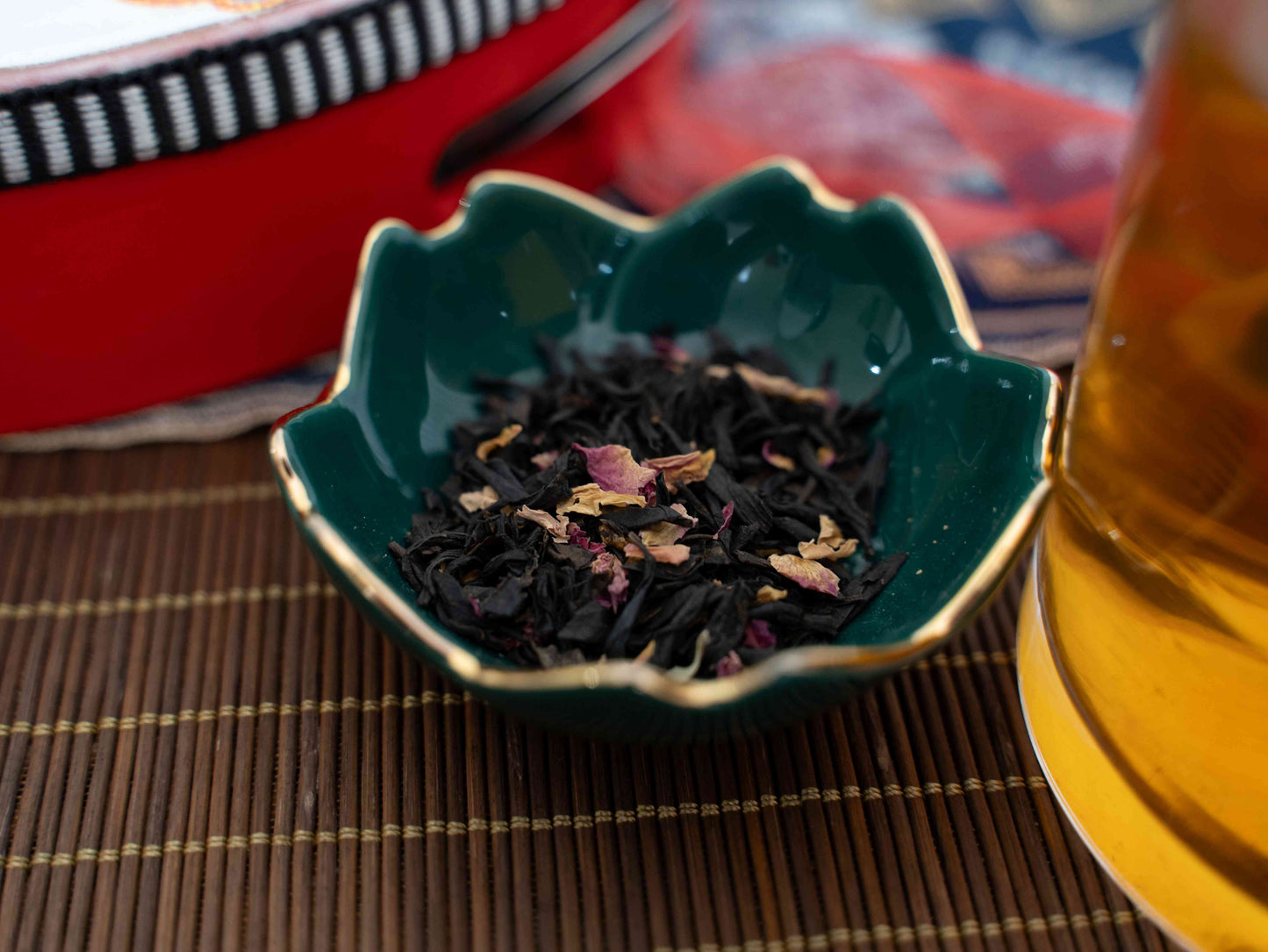 Cha Yuen – 12pcs Rose Black Tea Health-enhancing herbal tea for wellness and weight management