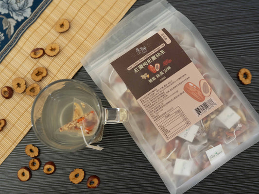 Cha Yuen – 50pcs Red Dates Red Wolfberry Ginger Tea Tea for promoting wellness and moisture balance
